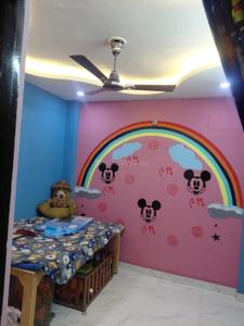 Bedroom Image of 1000 Sq.ft 3 BHK Builder Floor for rent in Matiala New Delhi for Rs. 24500
