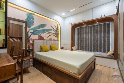 Bedroom Image of 1000 Sq.ft 2 BHK Apartment / Flat for sale in VTP Township Codename Pegasus , Kharadi Pune for Rs. 8800000