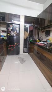 Kitchen Image of 620 Sq.ft 1 BHK Apartment / Flat for rent in Saptashree Heights, Thane West Thane for Rs. 30000