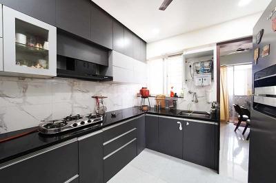 Kitchen Image of 1396 Sq.ft 4 BHK Apartment / Flat for sale in Tathawade Pune for Rs. 20500000