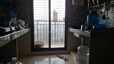 Kitchen Image of 960 Sq.ft 2 BHK Apartment / Flat for rent in Taloja Navi Mumbai for Rs. 13000