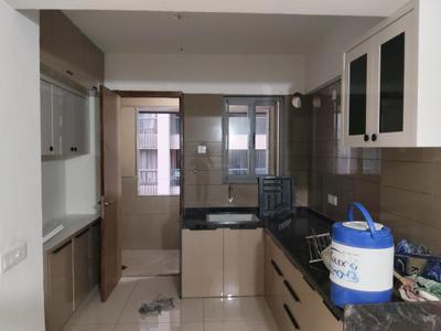 Kitchen Image of 2100 Sq.ft 3 BHK Apartment / Flat for sale in Kavisha The Canvas, South Bopal Ahmedabad for Rs. 11500000
