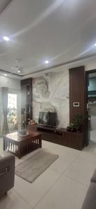 Hall Image of 1345 Sq.ft 2.5 BHK Apartment / Flat for rent in L And T Raintree Boulevard, Sahakara Nagar Bengaluru for Rs. 60000