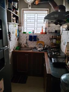 Kitchen Image of 675 Sq.ft 2 BHK Apartment / Flat for sale in Bansdroni Kolkata for Rs. 3200000