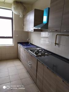 Kitchen Image of 1500 Sq.ft 3 BHK Apartment / Flat for rent in Unitech Fresco, Sector 50 Gurgaon for Rs. 55000