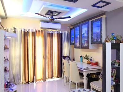 Dining Area Image of 1256 Sq.ft 3 BHK Apartment / Flat for sale in Bengal Abasan Urban Sabujayan, Jagatipota Kolkata for Rs. 10500000