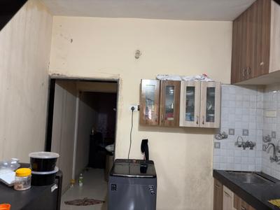 Kitchen Image of 540 Sq.ft 1 BHK Independent House for rent in Bhosari Pune for Rs. 11000