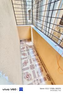Balcony Image of 580 Sq.ft 1 BHK Apartment / Flat for rent in Pimple Gurav Pune for Rs. 14000