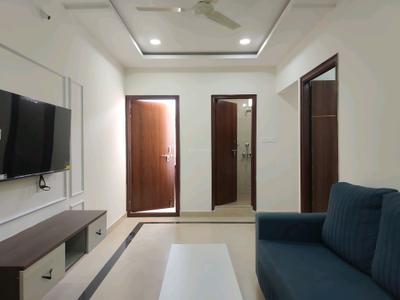 Living Room Image of 750 Sq.ft 1 BHK Apartment / Flat for rent in Madhapur Hyderabad for Rs. 28000