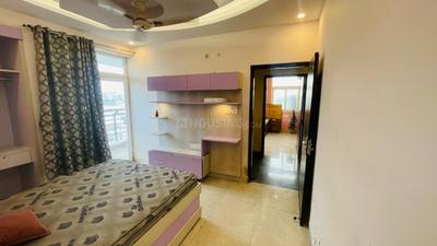 Bedroom Image of 2000 Sq.ft 3 BHK Apartment / Flat for rent in Arsha Sumangalam, Vrindavan Yojana Lucknow for Rs. 45000