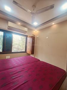 Bedroom Image of 680 Sq.ft 1 BHK Apartment / Flat for rent in KumKum Corner, Airoli Navi Mumbai for Rs. 35000