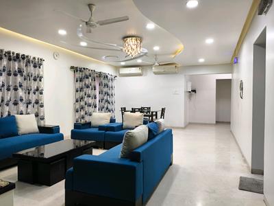 Living Room Image of 2750 Sq.ft 4.5 BHK Apartment / Flat for rent in Kolte Patil 24K Glitterati, Pimple Nilakh Pune for Rs. 120000
