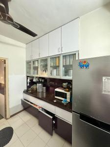 Kitchen Image of 1422 Sq.ft 3 BHK Apartment / Flat for sale in Sagun Castle, Satellite Ahmedabad for Rs. 10000000
