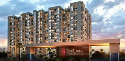 Image of 2200 Sq.ft 2 BHK Penthouse for sale in Goel Ganga Newtown Phase 2, Dhanori, Pune for Rs. 13800000