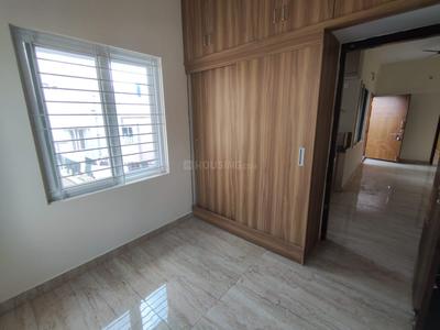 Bedroom Image of 600 Sq.ft 1 BHK Independent House for rent in Cooke Town Bengaluru for Rs. 27000