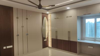 Bedroom Image of 2020 Sq.ft 3 BHK Apartment / Flat for rent in Rajapushpa Provincia, Narsingi Hyderabad for Rs. 75000