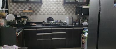 Kitchen Image of 1150 Sq.ft 2 BHK Apartment / Flat for sale in Sunpharma Road Vadodara for Rs. 3500000