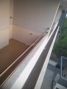Balcony Image of 1100 Sq.ft 3 BHK Apartment / Flat for rent in Asha Residency, Bhawrasla Indore for Rs. 19000