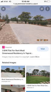 Image of 1230 Sq.ft 2 BHK Apartment / Flat for sale in Modi Greenwood Residency, Kowkoor, Secunderabad for Rs. 5900000