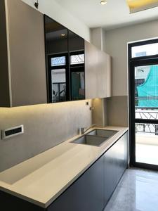 Kitchen Image of 2700 Sq.ft 4 BHK Builder Floor for rent in Adani Samsara Arya, Sector 60 Gurgaon for Rs. 85000
