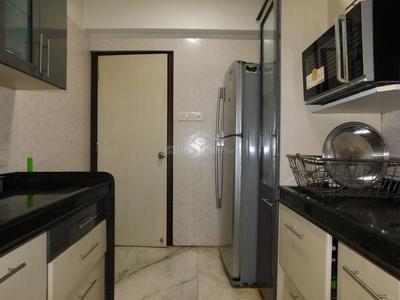 Kitchen Image of 590 Sq.ft 1 BHK Apartment / Flat for rent in CMG Girnar Tower, Mazgaon Mumbai for Rs. 65000