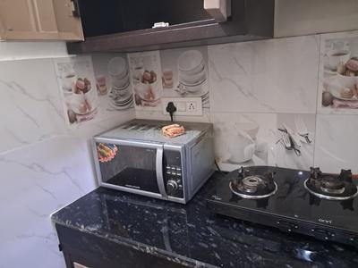 Kitchen Image of 1200 Sq.ft 2 BHK Independent House for rent in Satish Golden Enclave, Lohgarh Zirakpur for Rs. 20000