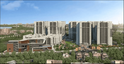 Image of 730 Sq.ft 1 BHK Apartment / Flat for sale in Whitefield, Bengaluru for Rs. 10700000