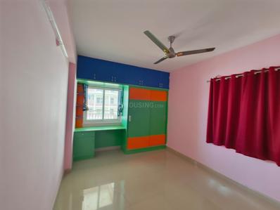 Bedroom Image of 1400 Sq.ft 3 BHK Apartment / Flat for rent in Accurate Wind Chimes, Narsingi Hyderabad for Rs. 47000