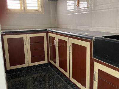 Kitchen Image of 550 Sq.ft 1 BHK Independent House for rent in Bettadasanapura Bengaluru for Rs. 9000