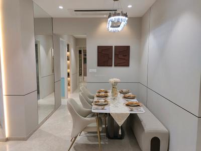 Dining Area Image of 1700 Sq.ft 3 BHK Apartment / Flat for sale in Godrej Eternal Palms, Sanpada Navi Mumbai for Rs. 47000000