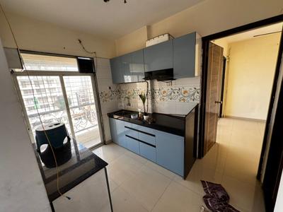 Kitchen Image of 800 Sq.ft 1 BHK Apartment / Flat for rent in Prajapati Magnum, Dronagiri Navi Mumbai for Rs. 7000