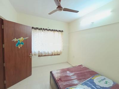 Bedroom Image of 590 Sq.ft 1 BHK Apartment / Flat for rent in Magarpatta Zinnia, Magarpatta City Pune for Rs. 27000
