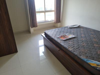 Bedroom Image of 1300 Sq.ft 3 BHK Apartment / Flat for rent in Nyati Enchante, Wadgaon Sheri Pune for Rs. 48000