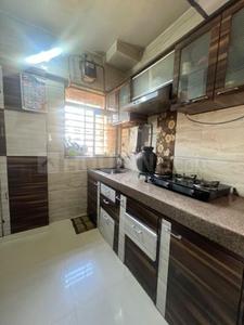 Kitchen Image of 635 Sq.ft 1 BHK Apartment / Flat for sale in Kalwa Thane for Rs. 8200000