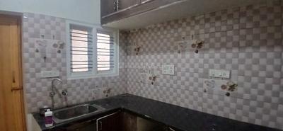 Kitchen Image of 1000 Sq.ft 2 BHK Independent House for rent in Varanasi Bengaluru for Rs. 15000