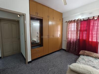 Bedroom Image of 1400 Sq.ft 3 BHK Apartment / Flat for rent in Kaggadasapura Bengaluru for Rs. 40000