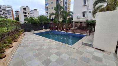 Balcony Image of 1300 Sq.ft 2 BHK Apartment / Flat for rent in Paramount Hill County, Kondapur Hyderabad for Rs. 40000