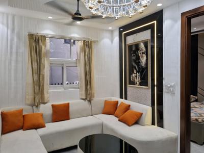 Living Room Image of 600 Sq.ft 2 BHK Apartment / Flat for sale in Dwarka Mor New Delhi for Rs. 4500000