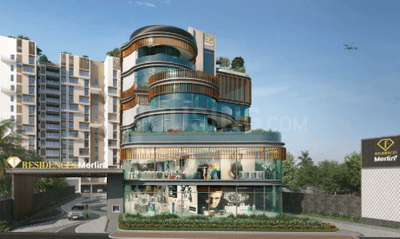 Image of 1400 Sq.ft 4 BHK Apartment / Flat for sale in F Residences Merlin Phase II, Rajarhat, Kolkata for Rs. 22000000