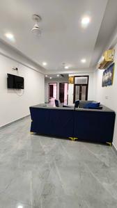Hall Image of 1350 Sq.ft 3 BHK Builder Floor for rent in Sangam Apartment, Mahavir Enclave New Delhi for Rs. 35000