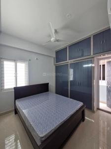 Bedroom Image of 1200 Sq.ft 2 BHK Apartment / Flat for rent in Madhapur Hyderabad for Rs. 39000