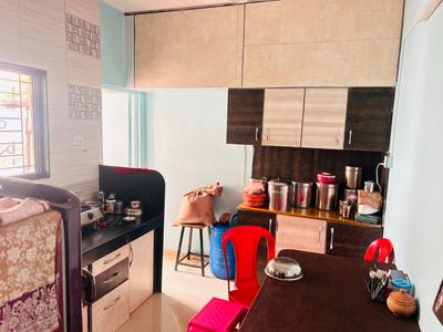 Kitchen Image of 830 Sq.ft 2 BHK Apartment / Flat for sale in Mangalwar Peth Satara for Rs. 4000000