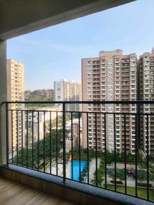 Living Room Image of 1150 Sq.ft 3 BHK Apartment / Flat for rent in Godrej Hill Retreat by Godrej Properties Ltd. , Mahalunge Pune for Rs. 33999