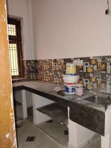 Kitchen Image of 700 Sq.ft 1 BHK Independent House for rent in Govindpura Kardhani Scheme Jaipur for Rs. 3500