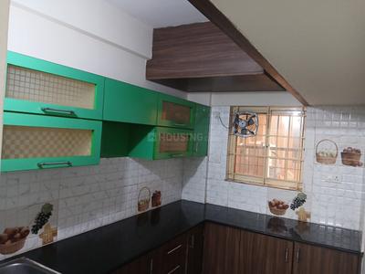 Kitchen Image of 650 Sq.ft 1 BHK Apartment / Flat for rent in Banaswadi Bengaluru for Rs. 17000
