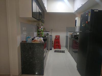 Kitchen Image of 1000 Sq.ft 2 BHK Apartment / Flat for rent in Neco Beaumont, Mohammed Wadi Pune for Rs. 25000