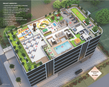 Image of 2600 Sq.ft 3 BHK Apartment / Flat for sale in Ak Hitech Sapphire, Kharghar, Navi Mumbai for Rs. 28500000