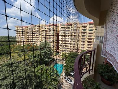 Balcony Image of 1540 Sq.ft 3.5 BHK Apartment / Flat for rent in Unitech Heritage Estate, Yelahanka Bengaluru for Rs. 45000