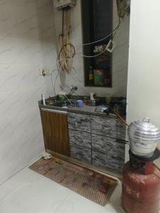 Kitchen Image of 400 Sq.ft 1 RK Villa for rent in Satellite Ahmedabad for Rs. 15500