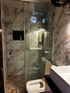 Bathroom Image of 1600 Sq.ft 3 BHK Apartment / Flat for rent in Natural Heights, Kaikhali Kolkata for Rs. 22000